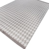 Jaipur Rugs Soft Animal Wool Polyester Dhurrie Rug White 5x7 ft