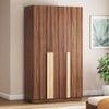 Rodrigues 3 Door Wardrobe in Rolex Brown Finish
