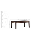 Dual Tone Sheesham Wood 6 Seater Dining Set In warm Chestnut & Natural Finish