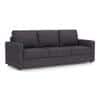 Apollo Sofa Set (Colour : Steel Grey, Cushion : Soft, Back Type : Regular, Seater : 3+1+1)