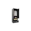 Ren 2 Door Wardrobe with Rattan Drawer