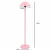 Dome Floor Lamp in Pink Colour