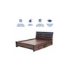 Ryouta Engineered Wood King Size Box Storage Bed In Wenge Finish