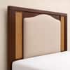 Reva Solid Wood Comfort Queen Bed Hydraulic Storage Provincial Teak Finish Mattress 60 x 78 Inches
