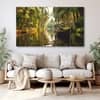 The Castle Decor Kerala Backwaters Wall Art Set of 5 Digital Painting 27x48 Inch