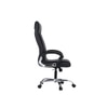 Ettorez Amaze Premium Leatherette High Back Chair In Black Colour