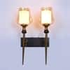 Eliante Phiora Gold And Brown Iron Wall Light With E27 Holder In Gold And Brown Colour
