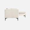 Brezza Sectional Fabric Sofa - Light Beige