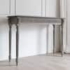 Noor Solid Wood Console Table in Dual Tone Finish