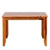 Herb Solid Wood 4 Seater Dining Table in Warm Walnut Finish