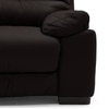 Thiene 3 Seater Leather Sofa in Chocolate Colour