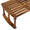 Fire Sheesham Wood  Study Table in Teak Finish