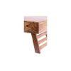 Bradford Sheesham Wood Coffee Table In Teak Finish