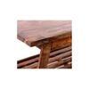 Alison Sheesham Wood Coffee Table In Teak Finish