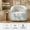 Elegantensemble Wood 1 Seater With Upholstery Non Storage Sofa In Grey Colour