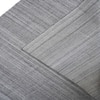 Strata Pet Yarn Rectangle Carpets Hand Loom in Grey Colour