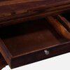Sheesham Wood Coffee Table In Scratch Resistant Provincial Teak Finish