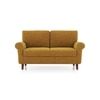 Oxford 2 Seater Fabric Sofa In Ochre Colour