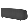 Morgen Boucle Fabric 3 Seater Sofa In  Dark Grey