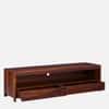 Sheesham Wood TV Unit in Scratch Resistant Honey Oak Finish for TVs up to 70 Inches