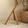 Emphasis Beige Jute Floor Lamp with Beige Jute Base