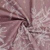 Stoa Paris Super King Size Cotton Bedsheet with 2 Pillow Covers  Size Ember Leaf Coral