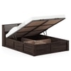 Jennings King Size Hydraulic Storage Bed in American Walnut
