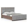 Rio Engineedred Wood Queen Size Hydraulic Storage In Granite Weave