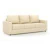 Apollo Sofa Set (Colour : Cream, Cushion : Soft, Back Type : Regular, Seater : 3+2+1)