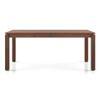 Atlas Solid Wood 6 Seater Dining Table In Honey Finish with 6 Celia Deep Olive Velvet Fabric in Dark Teak Finish