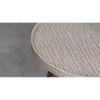 Weave Round Nesting Tables with Wooden Legs, Side Tables, Wooden Tables, Living Room Decor by A Tiny Mistake