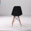 Kepler Brooks Leo Cafeteria Dining Chair in Black Colour