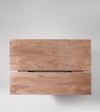 Paro Solid Wood Coffee Table In  Natural Finish