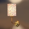 Devansh Metal Electric Wall Light in Gold Colour with Multi Shade Count of 1 Light