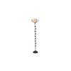 Davenport Black Bamboo Shade Floor Lamp