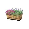 VegTrug Wooden Trough Planter 90cm Burnt Oak