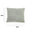 Kelly Fusion Ryegrass Cotton Cushion Cover 18X18 Inches