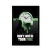 The Castle Decor Do Not Waste Your Time Wall Art 8x12 Inch