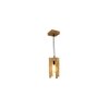 Jet Beige Solid Wood Single Hanging Light