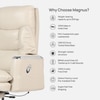 Magnus High Back Office Chair In Cream Colour