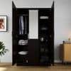 Luciana 3 door Wardrobe with Mirror