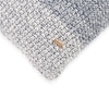 Ombre Moss Knit Blue Grey  And Queen Blue Cushion Cover 18X18 Inches