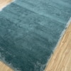 Jaipur Rugs Soft Textured Wool Viscose Tufted Rug Blue 5x8 ft