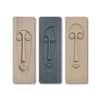 The Castle Decor Abstract Face Wall Art Set of 3 27x33 Inch