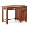Fidora Solid Wood Study Table in Honey Finish