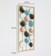 Mendrem Abstract Metal Wall Decor in Multicolor Set of 1