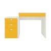 Eskada Kids Study Desk cum Printer Table with 4 Drawers in Mango Yellow Colour