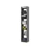 Hexa Engineered Wood Bookshelf Multipurpose Storage Rack in Slate Grey Colour