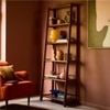 Noah Solid Wood Bookshelf in Teak Finish