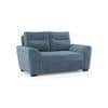 Adelaide Essential 2 Seater Fabric Sofa In Ocean Weave
